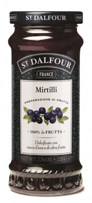 DALFOUR MARMELLATA S.Z.GR.220 MIRTILLO